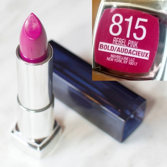 NWT Maybelline COLORsensational LIPSTICK N°815 REBEL PINK! - Picture 9 of 16